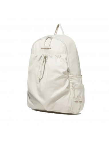 CHIOS CLUB - Lace Large Backpack  MS05/白色
